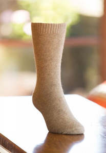 Health Safety: Possum Merino Blend Socks Black