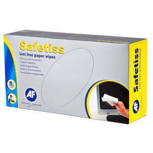 AF Safetiss Paper Wipes Lint Free Box 200