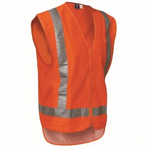 Clothing: Vest Ttmc-w17 Polyester Orange Drop Tail Orange