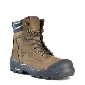 Bata Longreach Ultra Brown Lace Up Safety Boot