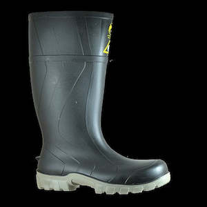Safety Boots: Bata Steelmate Safety Gumboot Black