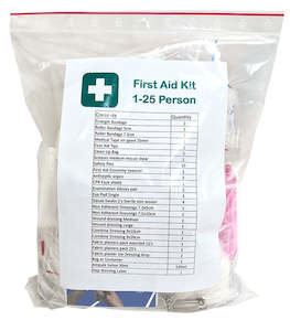 DTS 1-25 Person First Aid Kit Refill