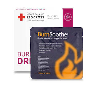 Red Cross Burn Dressings 10cm X 10cm Boxed