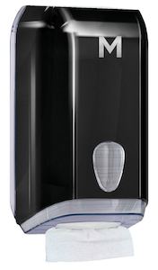 Interleave Tissue Dispensers Black 700 sheet capacity (1 dispenser)