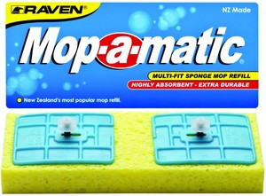 Cleaning Equipment: Raven Mop-a-matic 2 pin Squeeze Mop Refill