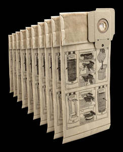 Machinery Equipment: Karcher Paper Filter Bag 69042940 for CV38-48/2 Pack 10