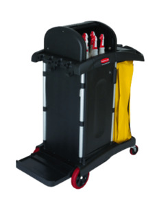 Rubbermaid: rubbermaid-high-security-cleaning-cart-with-doors-and-hood
