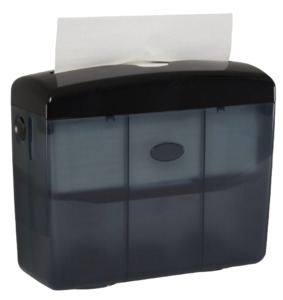 black-table-top-hand-towel-dispenser