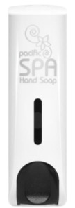 Washroom Hygiene: pacific-spa-white-dispenser-hand-soap