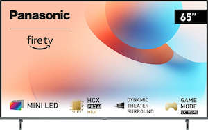 SMART TV's: Panasonic TV-65W95AGZ 65" Mini LED 4L HDR Smart TV