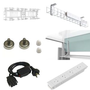 Sit/Stand Desk – Simple Cable Management Package