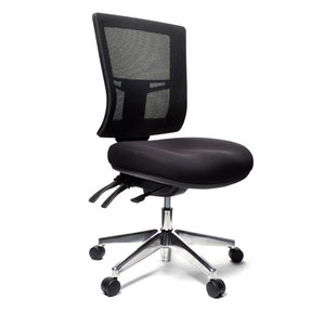 Comfort Class Range: Buro Metro II Mesh Back Chair – Polished Base