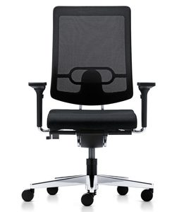 Office Chairs: Black Dot Net