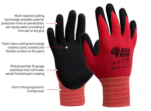Products: Esko Red Ram Latex Glove