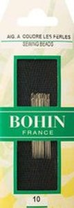Hand Sewing Needles: Bohin Short Beading Hand Sewing Needles