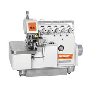 Industrial Overlocker Sewing Machines: Siruba 6 Thread Overlocker - Extra Safety Stitch
