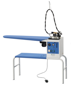 Vacuum Ironing Tables: Battistella Eurovapor Maxi Vacuum Table with 4.5L Boiler & Iron Unit