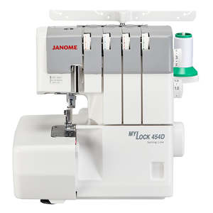 Domestic Overlocker Sewing Machines: Janome Overlocker Mylock 454D