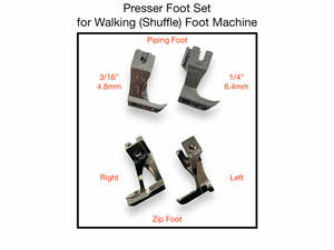 Zj0303l Accessories: Walking Shuffle Foot Presser Foot Set