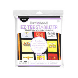 Embroidery Machines 1: Ez-Tee Heat n Bond Stabilizer 100% Woven Cotton