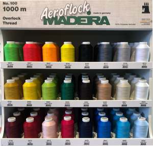 Brother 4234d Parts Accessories: Madeira Aeroflock Fluffy Overlocker Looper Thread. 1000m