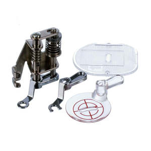 Janome Mc6600p Parts Accessories: Janome Free Motion Quilting Foot Set - 7mm Low Shank Machines. 202 002 004 Cat. B