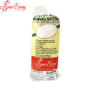 Fabrics: 100% Bamboo Batting - Queen Size 84x100"