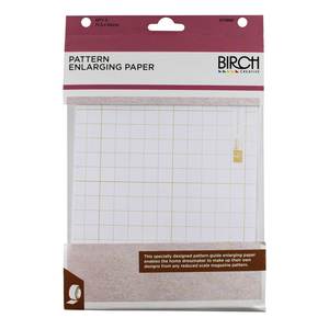 Clover: Birch Pattern Enlarging Paper