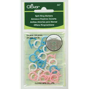 Knitting Supplies: Clover Needlecraft Split Ring Markers