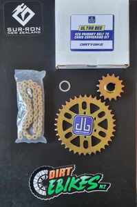 Dirt Ebikes Nz Custom Parts: Surron Ultra Bee 420 Primary drive chain conversion kit by dirtybikes industries
