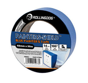 International Paint: Blue Painters Masking Tape 48mm x 50m – Multi-Surface Clean Removal Tape