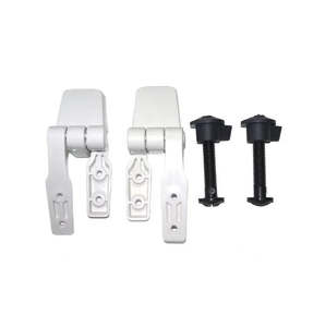 Jabsco Compact Toilet Seat Hinge Set – Replacement Hinge Kit