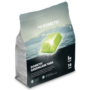 Dometic GreenCare Tabs 16 Pack – Eco-Friendly Toilet Cassette Treatment