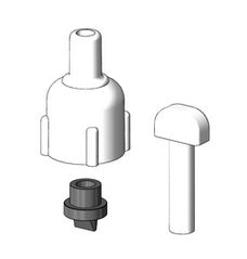 TruDesign Vented Loop Spare Parts Kit – Duckbill Valve, Cap & Cleaning Pin