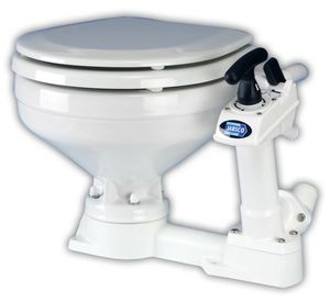 Jabsco Twist ‘n Lock Compact Manual Marine Toilet