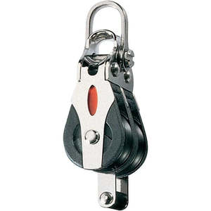 Ronstan 20mm Ball Bearing Pulleys: Ronstan RF20212 Double Block with Becket 20mm – Series 20 Ball Bearing Pulley