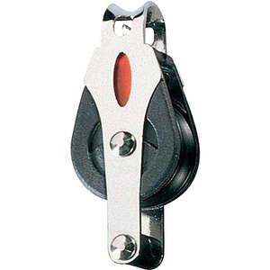 Ronstan RF20111 Single Block with Loop Head & Becket 20mm – Series 20 Ball Bearing Pulley