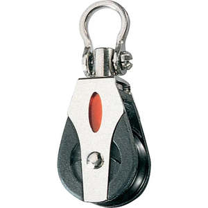 Ronstan 20mm Ball Bearing Pulleys: Ronstan RF20100 Single Swivel Pulley 20mm – Series 20 Ball Bearing Block