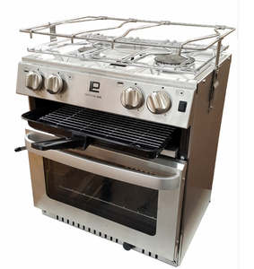Stoves Ovens: MaXtek Oven, with 2 burner & Grill with gimbal and pot holders