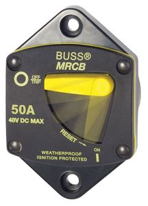 Blue Sea 187 Series Circuit Breaker – Panel Mount | 12V & 24V DC