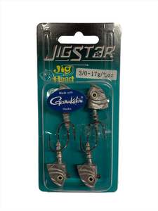 Fishing Accessories: Jigstar Soft Bait Jig Head 3/0 - 4 Pack