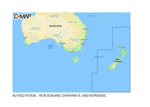 B&G Simrad Lowrance C-MAP Reveal NZ Chart