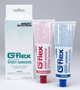 Epoxy Polyester Resins: WEST SYSTEM G/flex 655 Epoxy Plastic Boat Repair Kit – Toughened Marine Adhesive