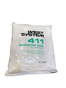Epoxy Polyester Resins: West System 411 Microsphere Filler Blend 4L