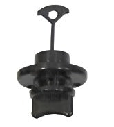 Transom Drain Plug Bung Complete 1" Square Thread Tenob