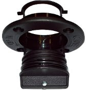 Tenob 2" Drain Plug & Base - Black X Large