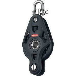 Ronstan RF74110 – Series 75 Core Single Block with Becket (75mm)