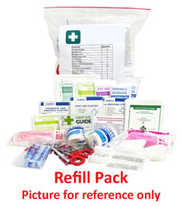 First Aid Kits: First Aid Kit Refill Ecconomy - Lone Worker