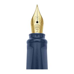 Moleskine x Kaweco Fountain Pen, Gold-plated Fine Nib, Blue Body, Blue ink