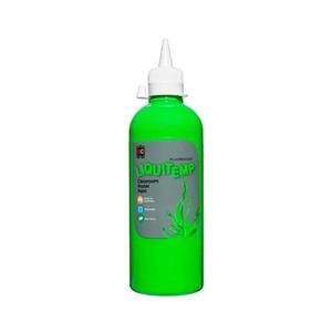 Poster Paints: Liquitemp Fluorescent Poster Paint 500ml Green